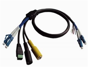 HD high frequency camera cable(with optical fiber cable)